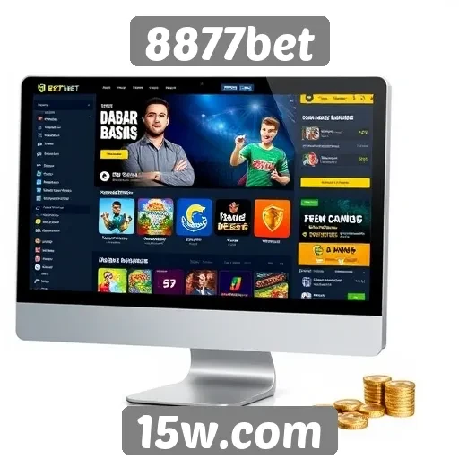 Análise da interface do usuário do site 8877bet